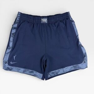 NIKE Indiana Fever WNBA Women's Basketball Shorts Loose Fit Size L Navy Blue NWT